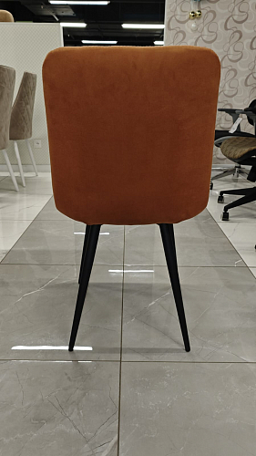 Стул на металлокаркасе Ральф синий / черный из шоурума 6